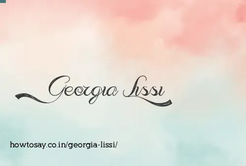 Georgia Lissi