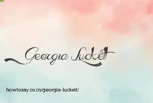 Georgia Luckett
