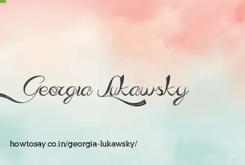 Georgia Lukawsky