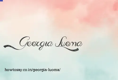 Georgia Luoma