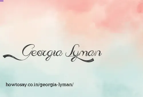 Georgia Lyman