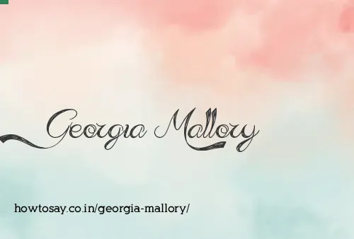 Georgia Mallory