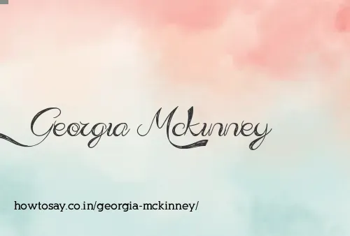 Georgia Mckinney