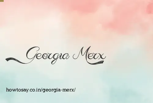Georgia Merx