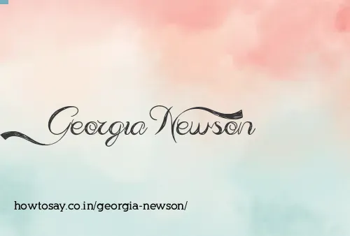 Georgia Newson