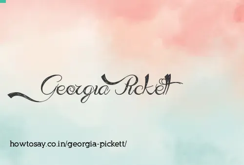 Georgia Pickett