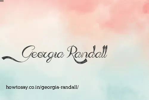 Georgia Randall