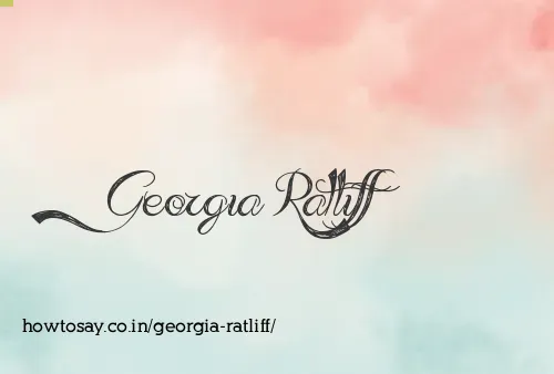 Georgia Ratliff