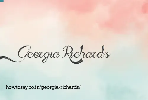 Georgia Richards