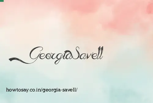 Georgia Savell