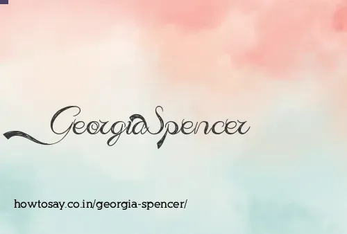 Georgia Spencer