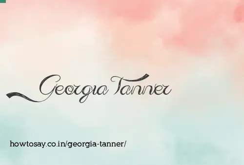 Georgia Tanner