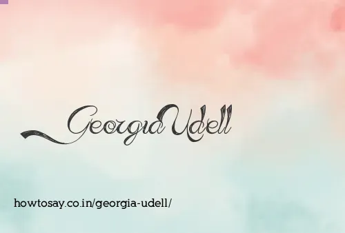 Georgia Udell
