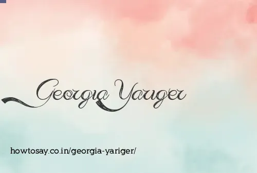 Georgia Yariger