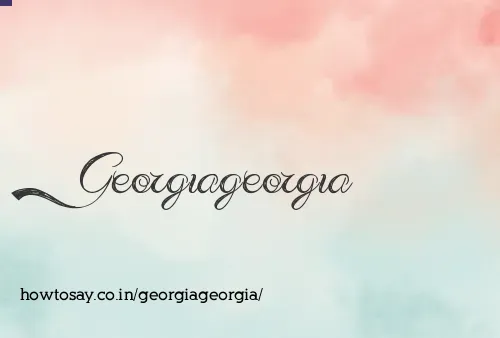 Georgiageorgia