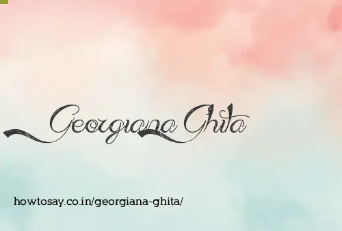 Georgiana Ghita