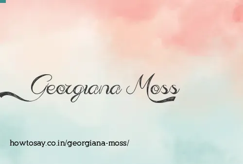 Georgiana Moss