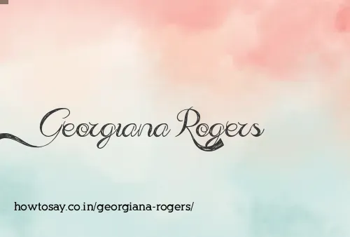 Georgiana Rogers