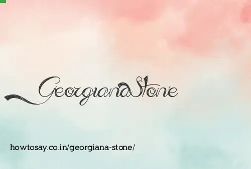 Georgiana Stone