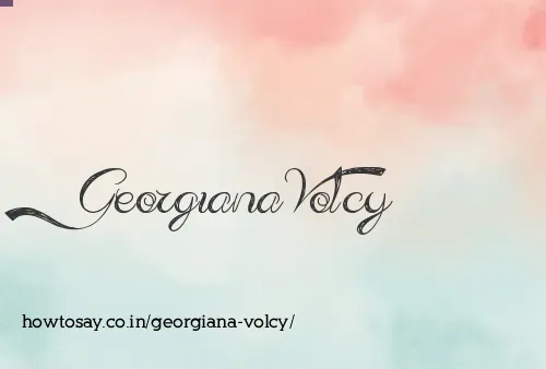 Georgiana Volcy