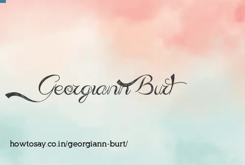 Georgiann Burt