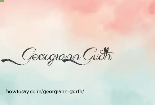 Georgiann Gurth