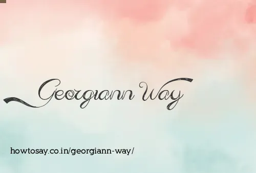 Georgiann Way