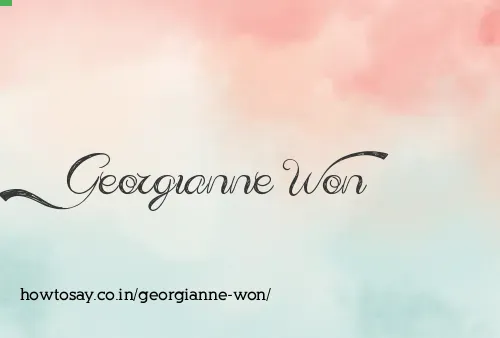 Georgianne Won