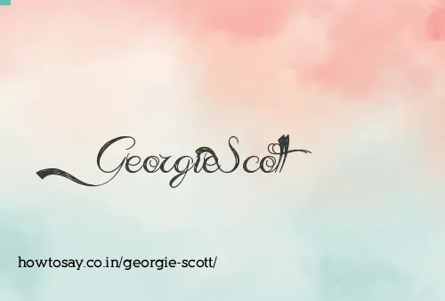 Georgie Scott