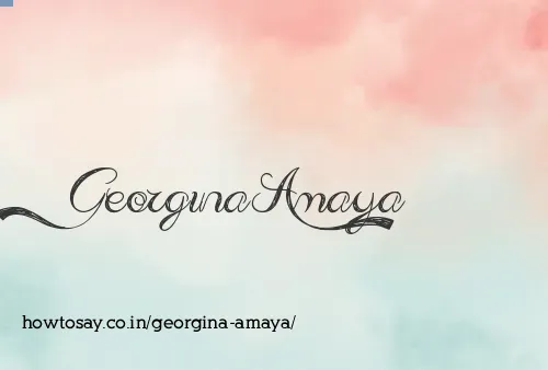 Georgina Amaya