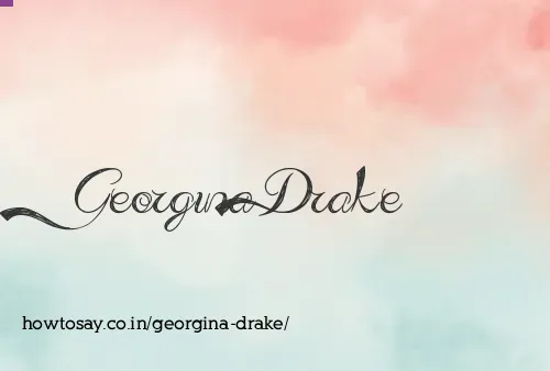 Georgina Drake