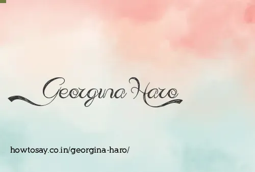Georgina Haro