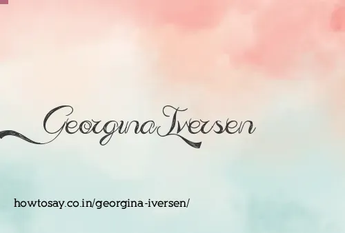 Georgina Iversen