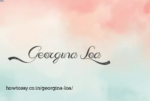 Georgina Loa