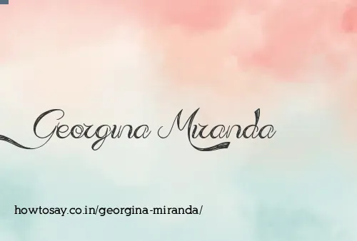 Georgina Miranda