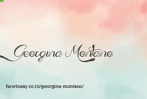 Georgina Montano