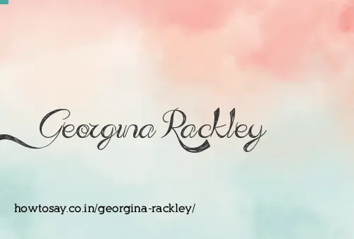 Georgina Rackley