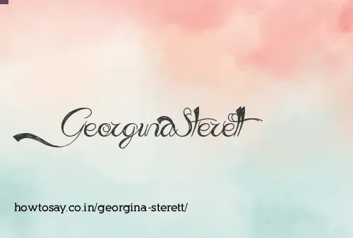 Georgina Sterett