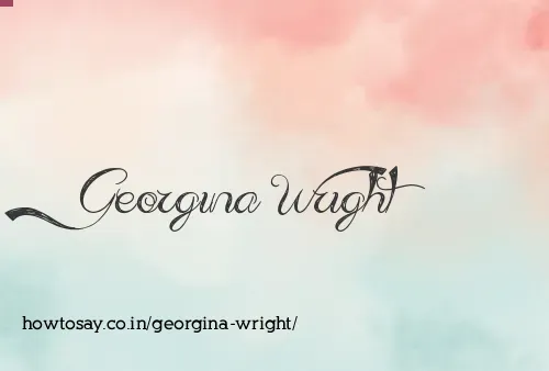 Georgina Wright