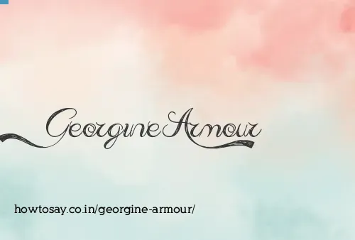 Georgine Armour
