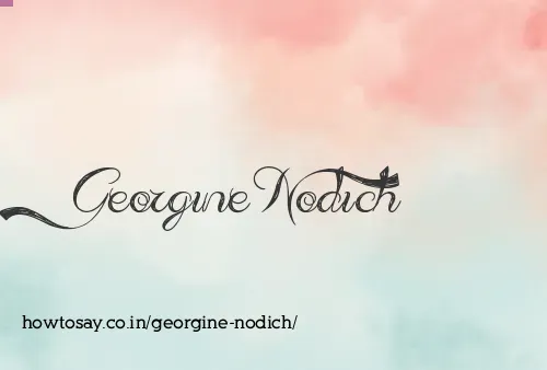 Georgine Nodich