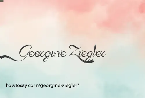 Georgine Ziegler