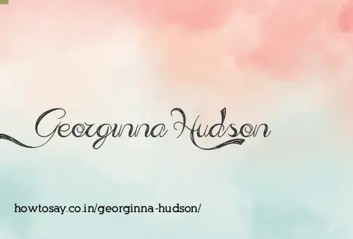Georginna Hudson