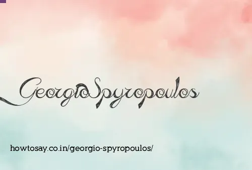 Georgio Spyropoulos