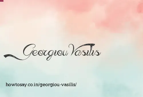 Georgiou Vasilis
