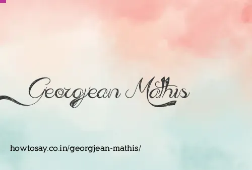 Georgjean Mathis