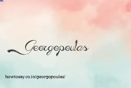 Georgopoulas