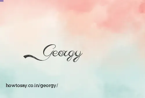 Georgy