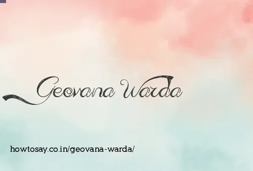 Geovana Warda