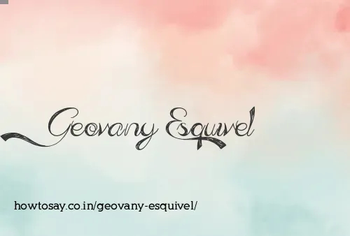 Geovany Esquivel